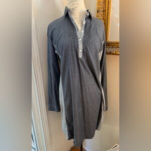 Kuhl Brand Denim Color Blocked Dress.